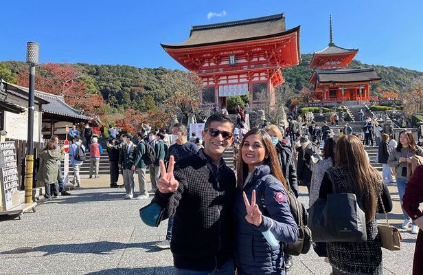 Kyoto in 1 Day from Osaka: Private Car Tour, Licensed Guide