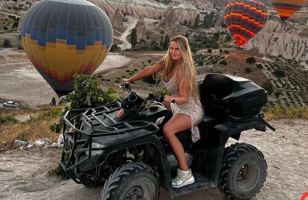 Cappadocia ATV Tour at sunset