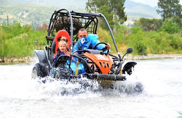 Side Combo Tour 3 in 1 Adventure Rafting Buggy And Zipline