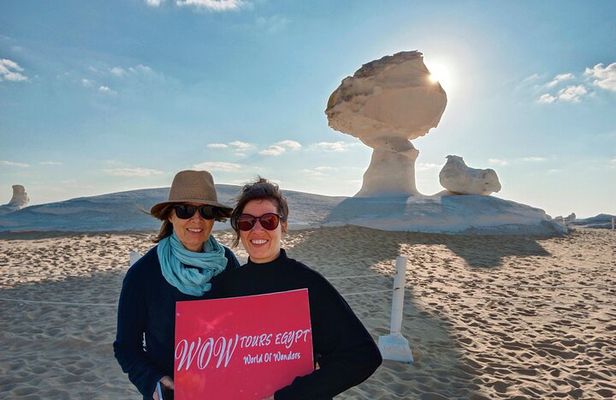2 Days Safari Camping Bahariya Oasis, Black and White Desert