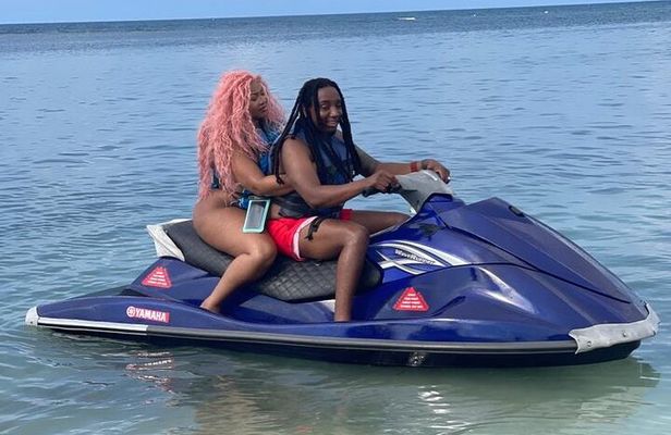 Blue Water Jet Ski and Margaritaville day vibes.