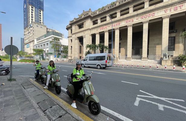 Saigon Night Street Food and Local Craft Beer By Vespa