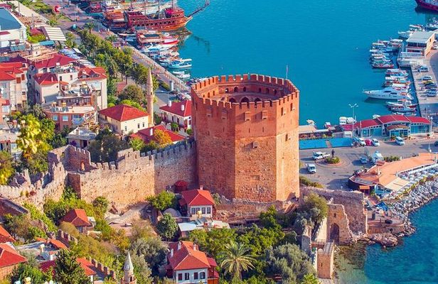 Alanya to Antalya City Tour with Cable Car and Waterfalls
