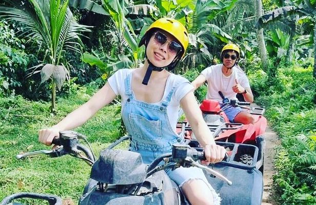 ATV Quad bike tour with Rice terraces & temple