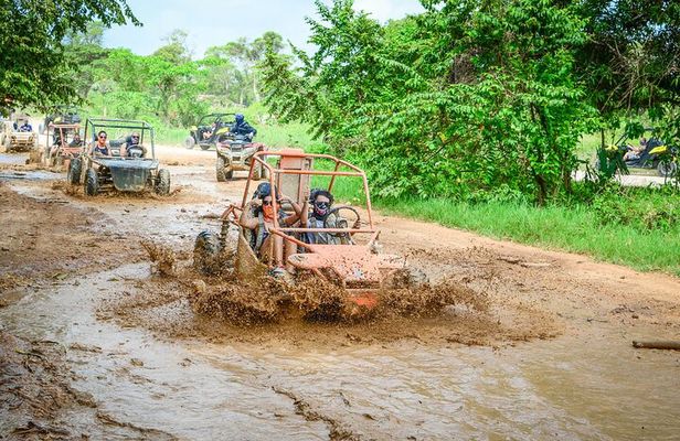 Full Day Buggy Experience and Snorkeling Cruise with Open Bar