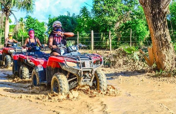 Full Day ATV Experience and Snorkeling Cruise with Open Bar
