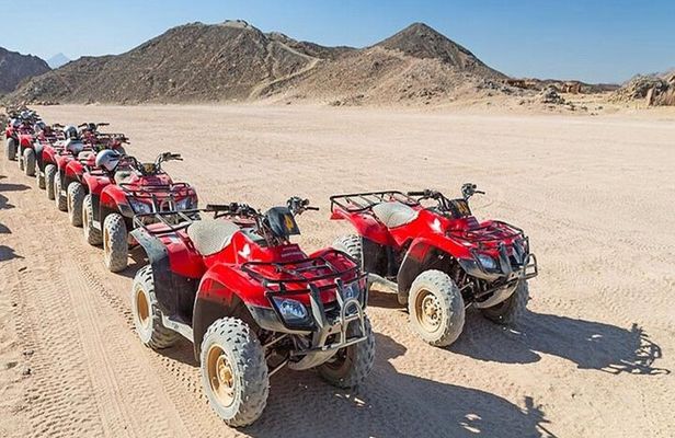 Sunrise or Sunset Quad pick Safari Tour in Luxor