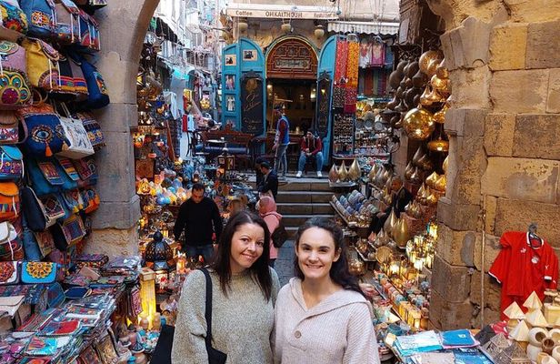 Private Grand Gem Egyptian Museum and Khan el-Khalili Bazar Tour