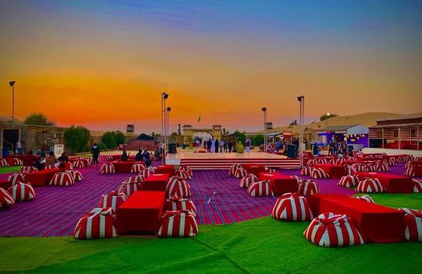 Vip Desert Safari Dubai with Camel Riding BBQ Dinner & Live Shows