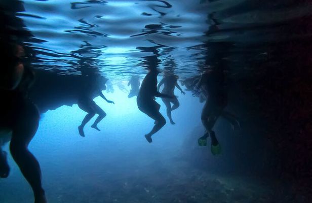Blue Cave, Green Cave & Lopud Beach small group Speed boat Tour