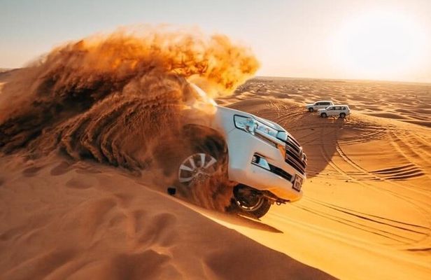 Dubai Evening Red Dunes Desert Safari: Quad Bike, BBQ & 5 shows