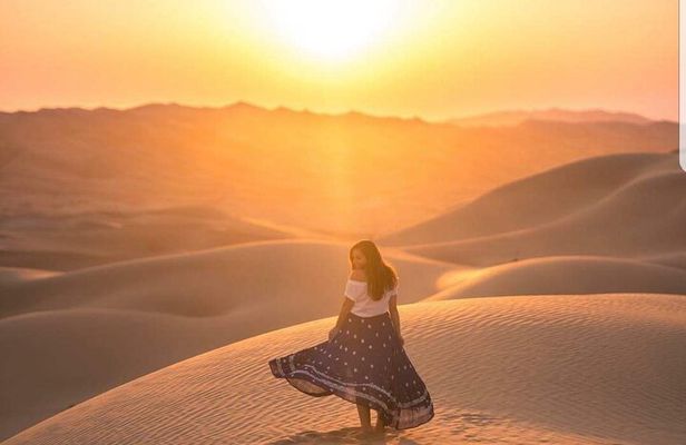 Private Sunrise Desert Safari Abu Dhabi