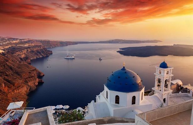 Santorini Iconic Highlights Private Tour with Panoramic Views
