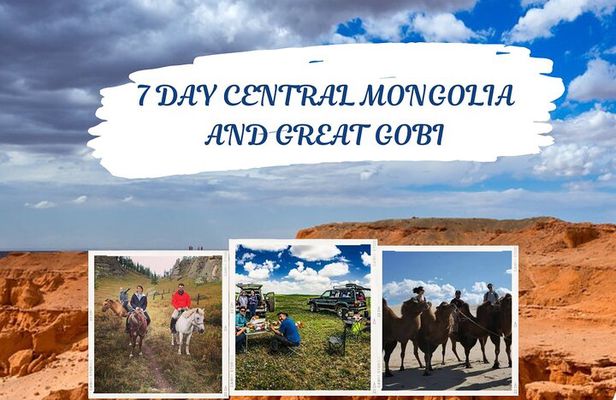 7 days Central Mongolia and Great Gobi