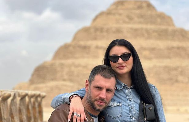 Private Tour Memphis Old City & Sakkara Pyramid & Imhotep museum 