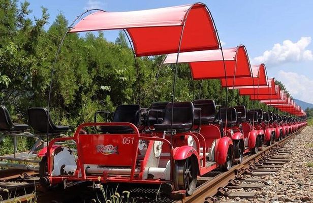 Nami Island & Garden of Morning Calm & Gangchon Railbike Tour