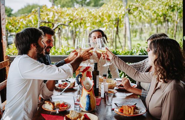 Guided Tour of Pompei, Lunch and Wine from Sorrento
