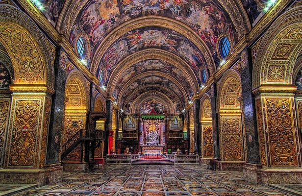 Valletta Half-Day Guided Tour with Optional Cathedral Tour