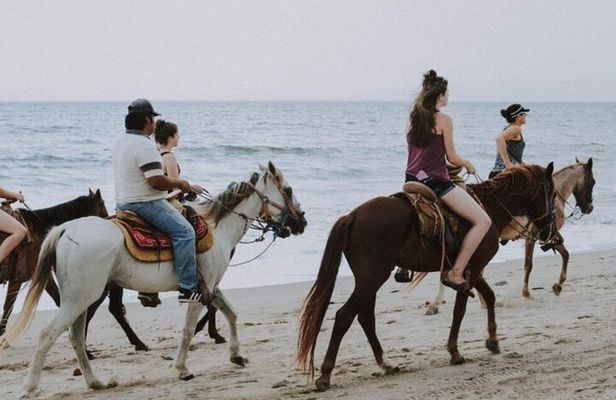 Kusadasi Horse Riding On Beach And Through The River