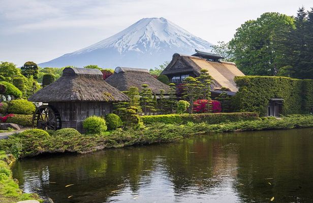 Mount Fuji Five Lakes Tour from Tokyo with Guide & Vehicle
