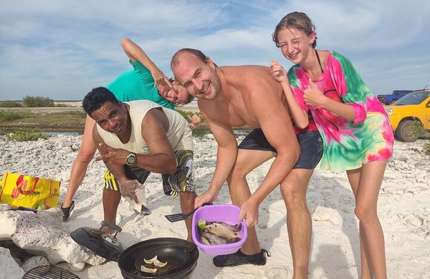 Snorkeling and Grilling Fresh Fish at Donkey Beach