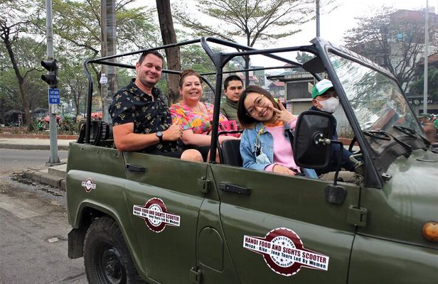 Hanoi Jeep Tours Led By Women: City & Countryside Half Day Combo