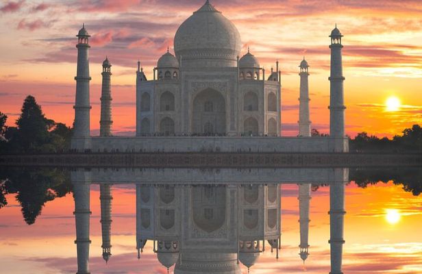 2 Day Taj Mahal Sunset Sunrise Tour From Delhi