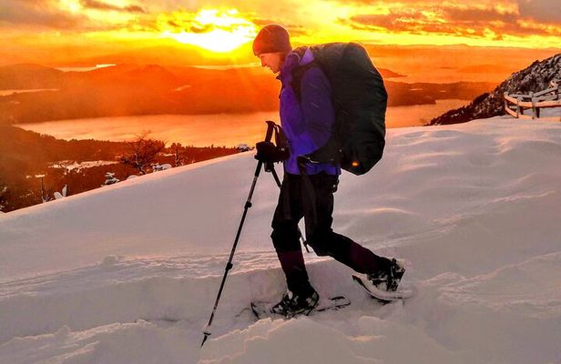 Private Snowshoe Hiking in Bariloche in Winter