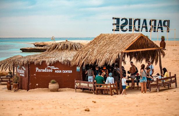 Private Speedboat to Hula Hula Paradise Island From Hurghada