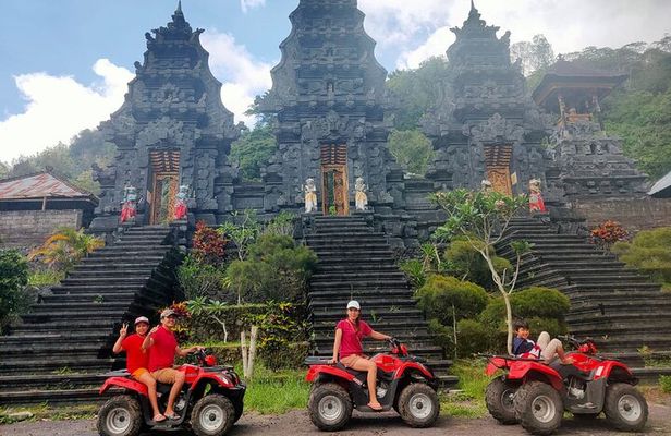 Mount Batur ATV Quad Bike with Natural Hot Spring and Lunch