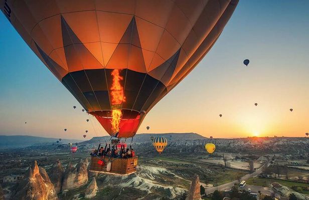 Cappadocia Hot Air Balloon Flight Over Fairy Chimneys And Goreme