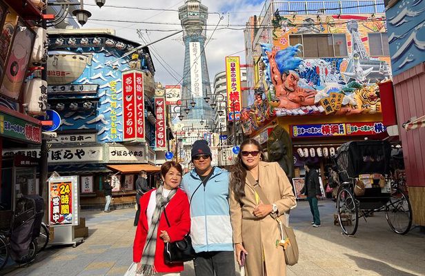 Osaka 8 hr Tour with Licensed Guide and Vehicle from Kobe