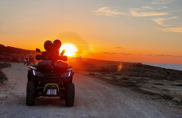All Inclusive Blue Lagoon & Sunset Quad Tour in Gozo