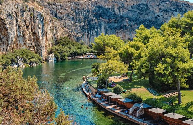 Riviera of Athens *Poseidon Temple* Springs & Lake Vouliagmeni