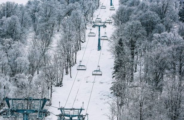 Bakuriani Ski Resort Private Day Tour from Tbilisi Snow Adventure