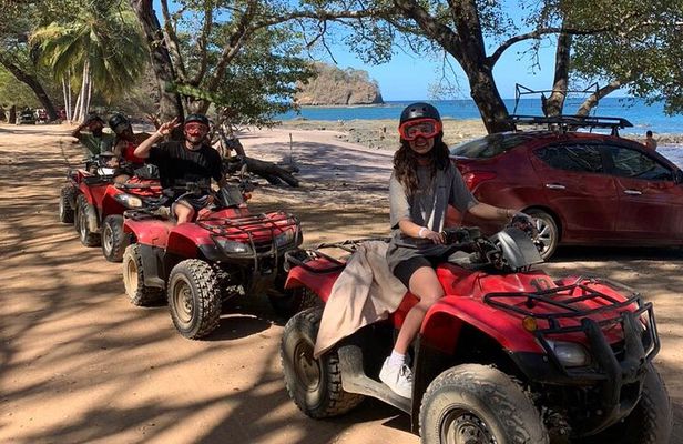 Discover secret beaches near Tamarindo on ATVs