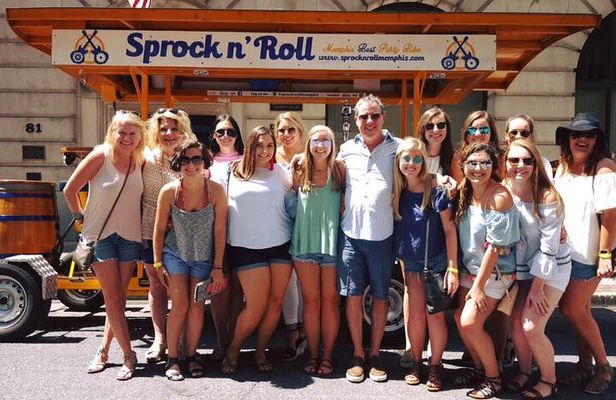 Brunch and Party Bike Ride in Downtown Memphis