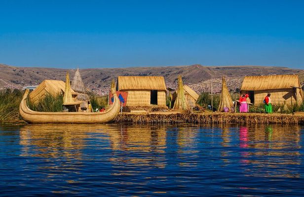 Excursion to Uros-Taquile Islands in Boat from Puno with Lunch.