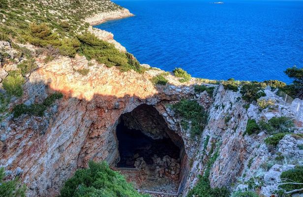 Odysseus Cave Private Yacht Excursion from Korcula