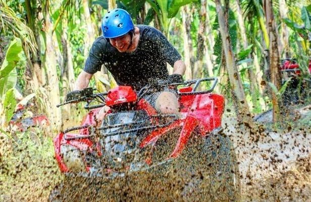 Bali ATV Quad Adventure - Ubud Monkey Forest and Waterfall