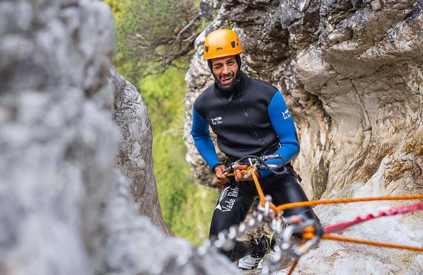 Canyoning Adventure Activity in Fratarica, Soca Valley