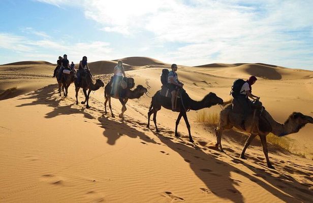 Sahara 3-Day 2-Night Desert Tour to Merzouga with Camel Trekking