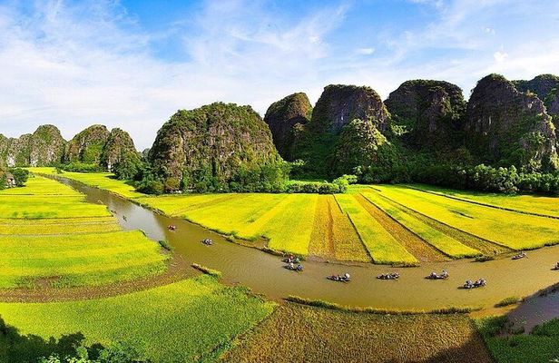 Private Ninh Binh Full Day (Bich Dong -Tam coc -Mua cave- Biking)