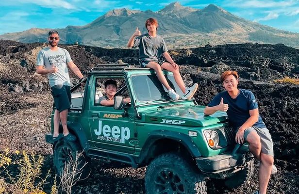 Batur Volcano Black Lava Day Adventure With 4 x 4 Jeep