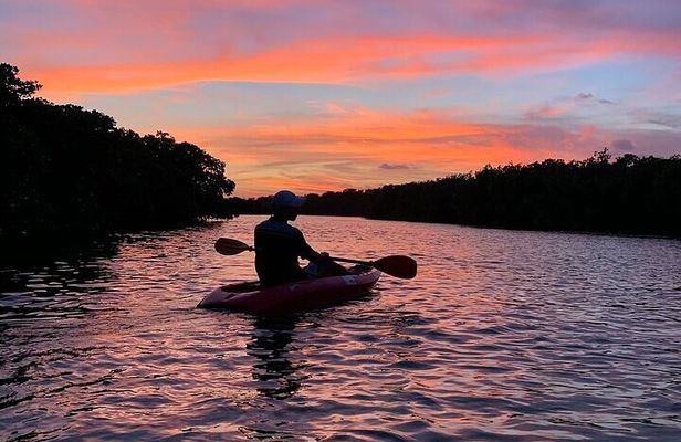 Cancun Lagoon Sunset Kayak Adventure