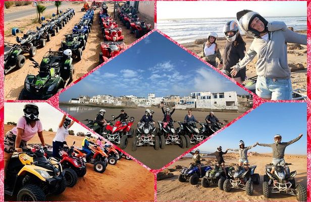 Quad adventure - IN AGADIR, DUNES, FOREST, BEACH