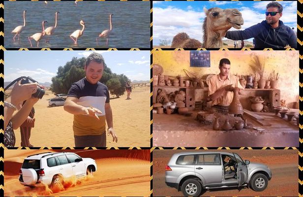 SMALL SAHARA & SILVER CITY- MASSA & TIZNIT IN 4x4 WITH LUNCH IN BERBER STYLE