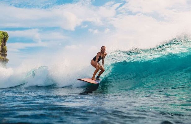 Bali Private Surf Adventure And GWK Cultural Park Visit