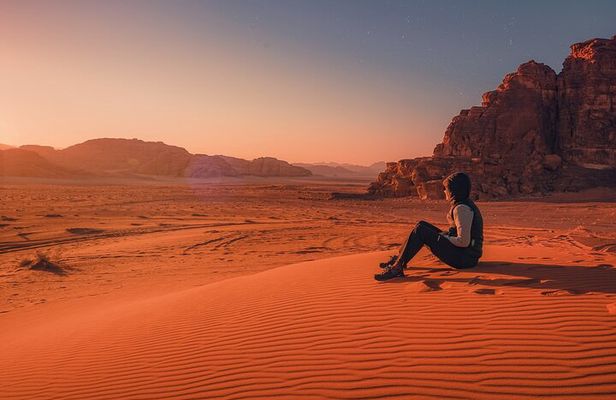 Petra & Wadi Rum Glamping 2-Day Tour from Tel Aviv + Flights