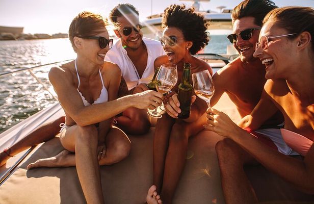 Amalfi Coast: Sunset Boat Tour with Fruit & Drinks | Small Group